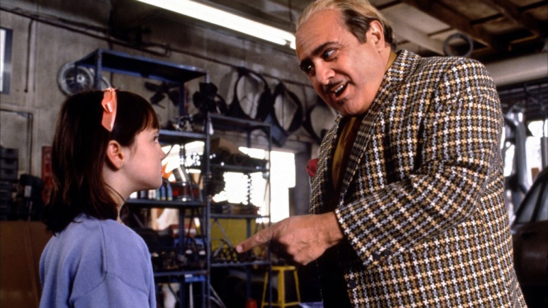 Film backdrop for Matilda